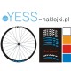 GIANT 10szt  tunungowe naklejki rower koła obręcz 26’ 27’ 28’ 29’ - YESS Naklejki