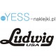 Ludwig USA Drum Company Logo naklejka na naciąg perkusja bęben - YESS Naklejki