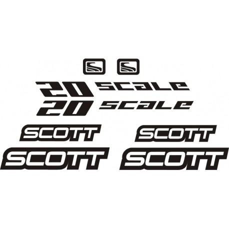 SCOTT SCALE  naklejki zastępcze na rower gravel, górski, mtb, szosowy, trekkingowy, miejski, elektryczny, damski, męski, allegro