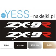 KAWASAKI NINJA ZX-9R naklejki tuningowe na motocykl na owiewke na zadupek  YESS Naklejki