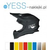 FOX LOGO naklejki tuningowe na motocykl skuter, samochód , quad, kask, owiewka, rower, TUNING Motoryzacja - YESS Naklejki