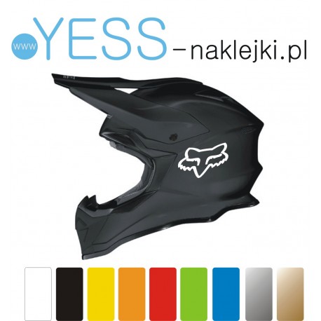 FOX LOGO naklejki tuningowe na motocykl skuter, samochód , quad, kask, owiewka, rower, TUNING Motoryzacja - YESS Naklejki