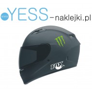 FOX LOGO Monster Energy naklejki tuningowe na motocykl skuter, samochód , quad, kask, owiewka, rower, TUNING Motoryzacja - YESS 