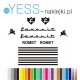 FAVORIT ROMET naklejki zastępcze na rower damski, rower męski, gravel, górski, mtb, szosowy, trekkingowy, miejski  YESS Naklejki