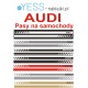 AUDI  Uniwersalne Naklejki Pasy Boczne 180cm Tuning Samochód  A4 A5 A6 A7 A8 Q3 Q5 Q7 Q8 TT YESS Naklejki