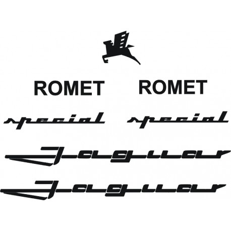  JAGUAR ROMET SPECIAL  naklejki zastępcze na rower damski, męski, górski, mtb, szosowy, trekkingowy, miejski - YESS Naklejki