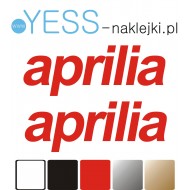 Aprilia 30cm naklejki tuningowe na motocykl YESS Naklejki