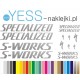 SPECIALIZED S-WORKS naklejki na rower  Aethos, 2 Expert, Roubaix SL8, Tarmac SL8 Pro, Tarmac SL8 Pro, Turbo Creo 2 Comp, Epic