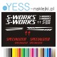 SPECIALIZED S-WORKS FSR naklejki zastępcze na rower damski, męski, gravel, górski, mtb, szosowy, trekkingowy - YESS Naklejki