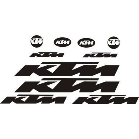 KTM naklejki zastępcze na rower damski, męski, gravel, górski, mtb, szosowy, trekkingowy, miejski - YESS Naklejki