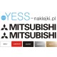 MITSUBISHI MOTORS  naklejki na  samochód TUNING YESS Naklejki