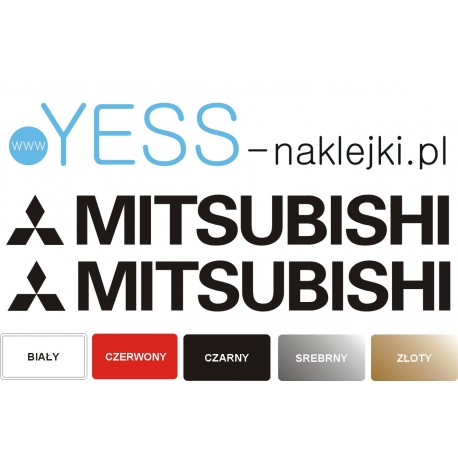 MITSUBISHI MOTORS  naklejki na  samochód TUNING YESS Naklejki