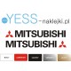 MITSUBISHI MOTORS Naklejki Tuningowa Samochód 4X4  YESS Naklejki