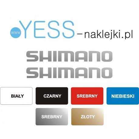 SHIMANO naklejki tuningowe na rower