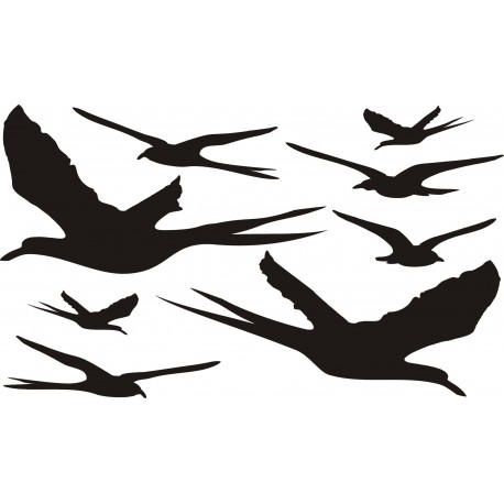 8szt Naklejki ptaki na szybe okno naklejki odstraszajace ptaki