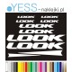 LOOK naklejki zastępcze na rower damski, męski, gravel, górski, mtb, szosowy, trekkingowy, miejski - YESS Naklejki