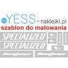 SPECIALIZED S-WORKS   StumpJumper szablon do malowania naklejki na rower