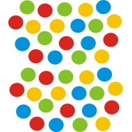 Dzień Kropki kolorowe naklejki kropki na koszulke t-shirt chłopiec  YESS Naklejki