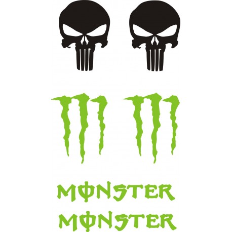 Punisher Monster Energy 13-11