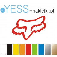 FOX LOGO naklejki tuningowe na motocykl skuter, samochód , quad, kask, owiewka, rower, TUNING Motoryzacja - YESS Naklejki