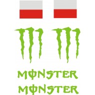 Flaga Polski Monster Energy  13-16