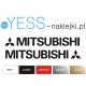 MITSUBISHI MOTORS  naklejki na  samochód TUNING YESS Naklejki