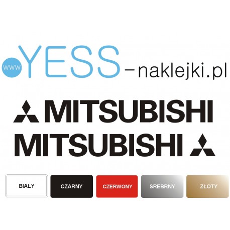 MITSUBISHI MOTORS  naklejki na  samochód TUNING YESS Naklejki