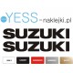 SUZUKI 40cm  naklejki tuningowe na motocykl samochód   YESS Naklejki