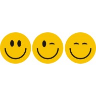 Naklejka DZIEŃ UŚMIECHU, BUŹKA, SMILE, EMOTKA, 7cm naklejka na koszulke t-shirt YESS Naklejki