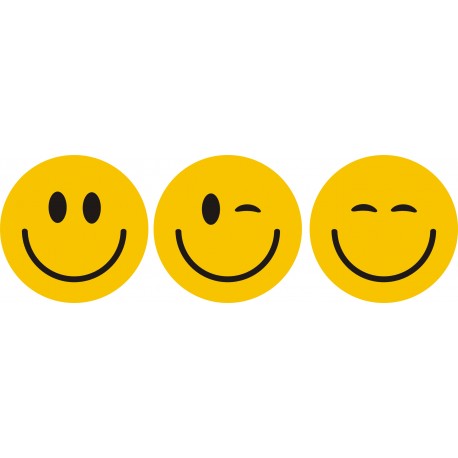 Naklejka DZIEŃ UŚMIECHU, BUŹKA, SMILE, EMOTKA, 7cm naklejka na koszulke t-shirt YESS Naklejki