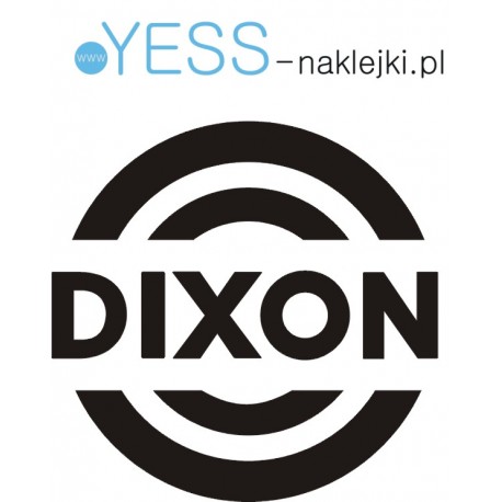 DIXON naklejka na naciąg perkusja bęben - YESS Naklejki