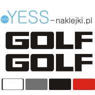 VOLKSWAGEN  GOLF  Naklejki Pasy Boczne 180cm na Samochód Tuning  YESS Naklejki