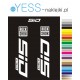 Naklejki SID  Ultimate  ROCK SHOX  zamienniki na amortyzator rowerowy  ROCK SHOX  SID,  widelec rowerowy ROCK SHOX  SID,  YESS