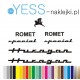 HURAGAN ROMET SPECIAL naklejki zastępcze na rower damski, męski, górski, mtb, szosowy, trekkingowy, miejski - YESS Naklejki