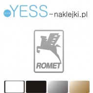 ROMET logo naklejki zastępcze na motocykl, skuter, rower,  YESS Naklejki.pl