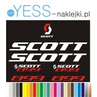 SCOTT 899 naklejki zastępcze na rower damski, męski, gravel, górski, mtb, szosowy, trekkingowy, miejski - YESS Naklejki