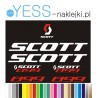 SCOTT 899 naklejki zastępcze na rower damski, męski, gravel, górski, mtb, szosowy, trekkingowy, miejski - YESS Naklejki