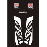 BOXXER ROCK SHOX naklejki na amortyzator widelec rower