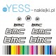 BMC naklejki zastępcze na rower damski, męski, gravel, górski, mtb, szosowy, trekkingowy,  - YESS NaklejkI