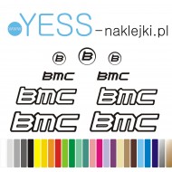 BMC naklejki zastępcze na rower damski, męski, gravel, górski, mtb, szosowy, trekkingowy,  - YESS NaklejkI