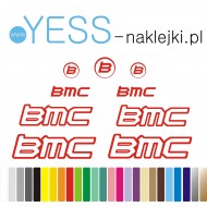 BMC naklejki zastępcze na rower damski, męski, gravel, górski, mtb, szosowy, trekkingowy,  - YESS NaklejkI