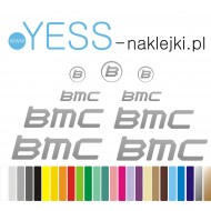 BMC naklejki zastępcze na rower damski, męski, gravel, górski, mtb, szosowy, trekkingowy,  - YESS Naklejki.pl