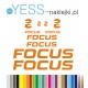 FOCUS naklejki zastępcze na rower damski, męski, gravel, górski, mtb, szosowy, trekkingowy, miejski - YESS Naklejki