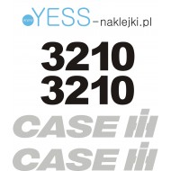 Zestaw Naklejek CASE IH 3210 Traktor Ciągnik Rolniczy YESS Naklejki.pl