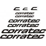 CORRATEC  naklejki zastępcze na rower damski, męski, gravel, górski, mtb, szosowy, trekkingowy, miejski - YESS Naklejki