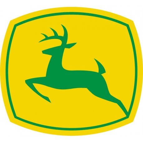 John Deere naklejki na traktor ciągnik koparka - YESS Naklejki.pl