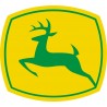 John Deere naklejka 14,5x13cm