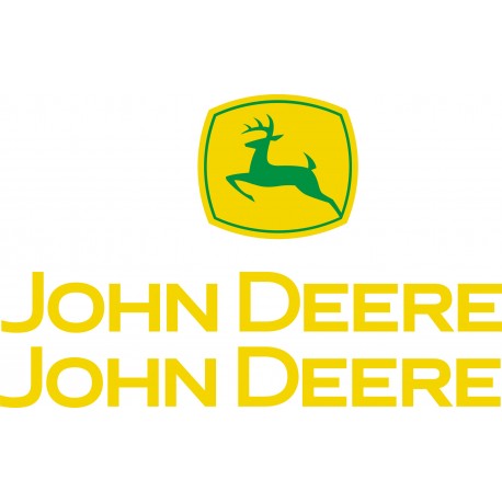 John Deere naklejki na traktor ciągnik koparke - YESS Naklejki