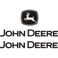 John Deere naklejki, zestaw naklejek kosiarka traktorek ogrodowy - YESS Naklejki.pl