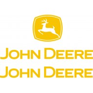 John Deere naklejki, zestaw naklejek kosiarka traktorek ogrodowy - YESS Naklejki.pl